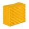 Monarch Huck Cotton Cleaning Towels 16x26 Yellow (12pk) ABSBNT-YELW - alternate 1